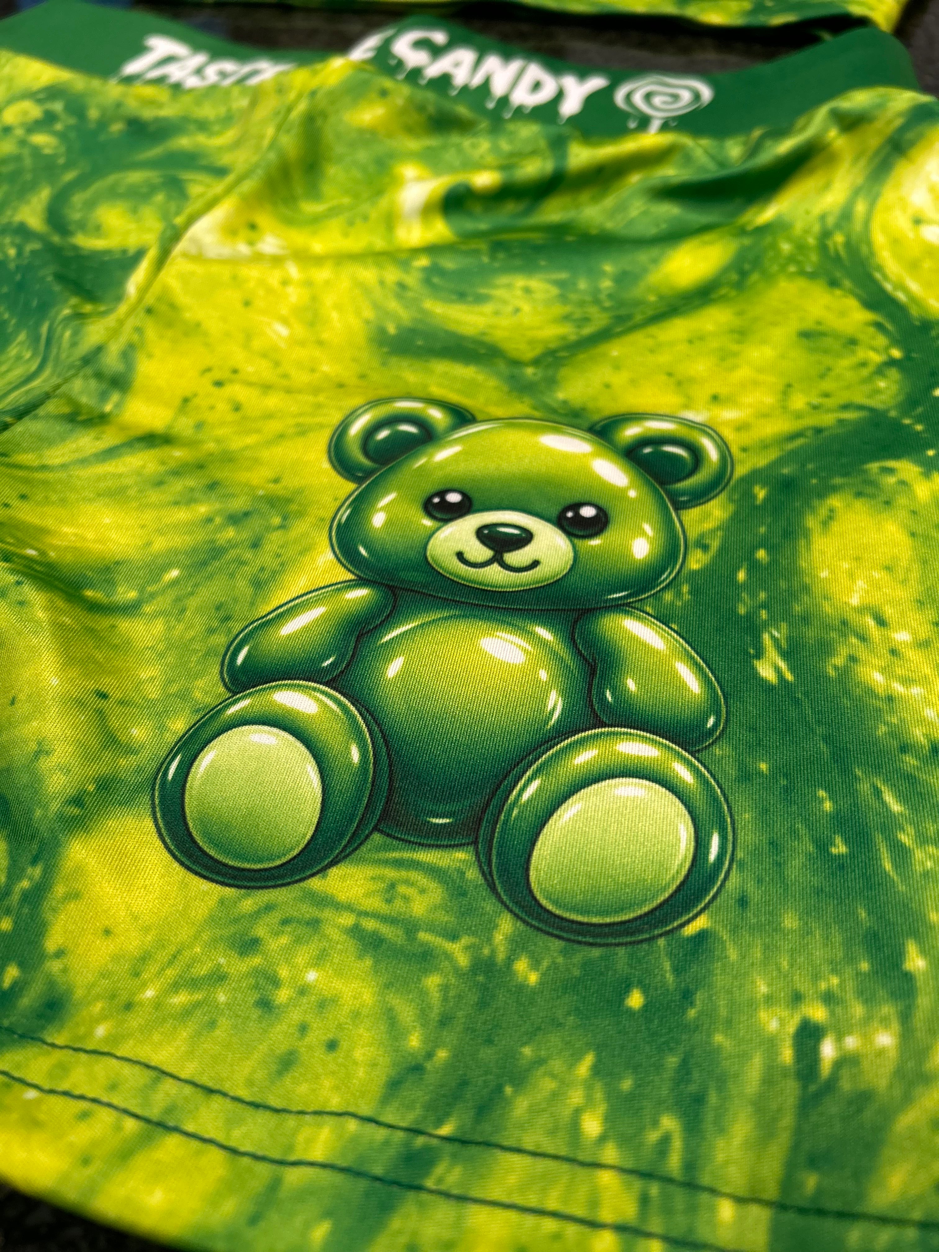 TLC Green Gummy Bear 2-Piece Activewear Set 🍏🧸